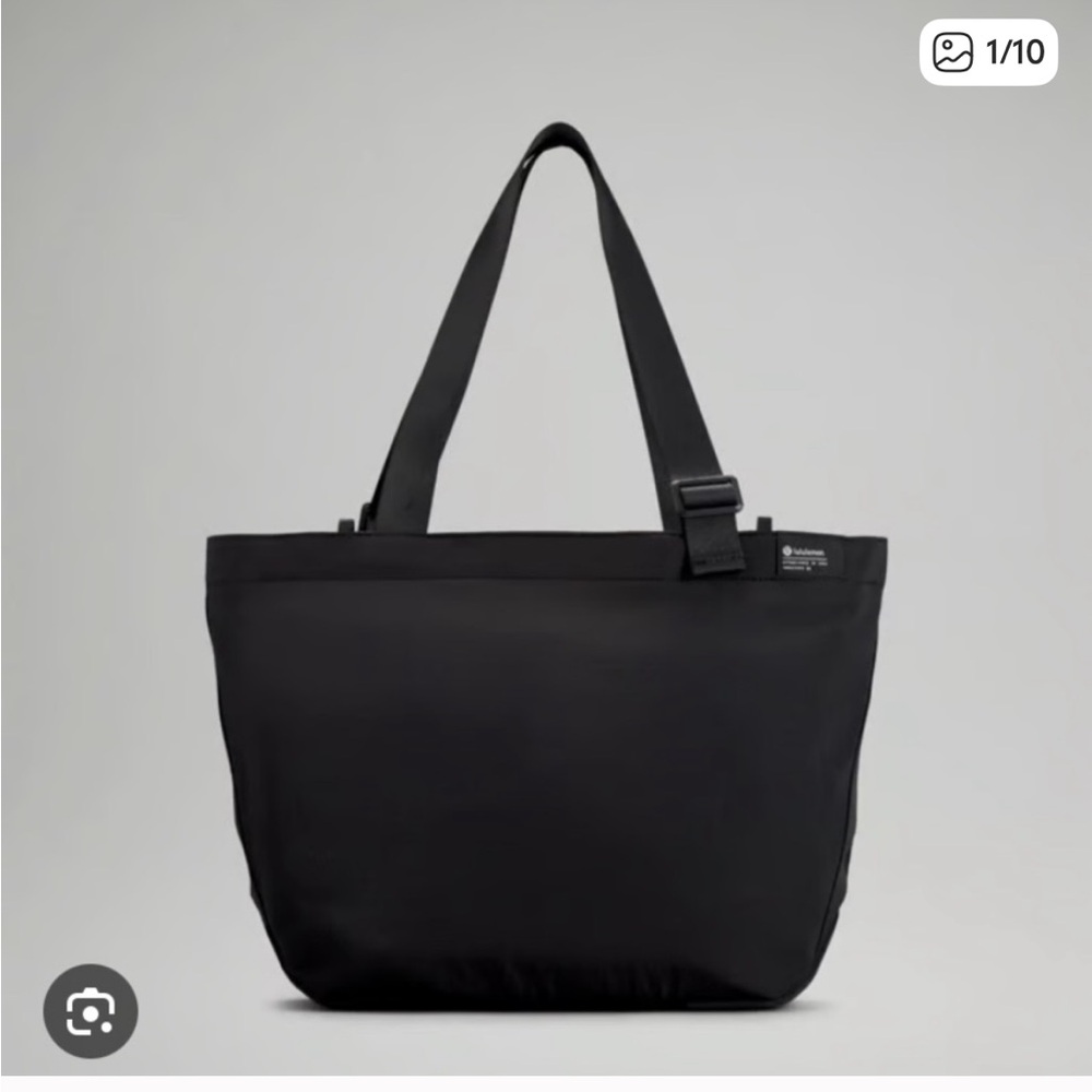 Lululemon Athletica Black Clean Lines Tote